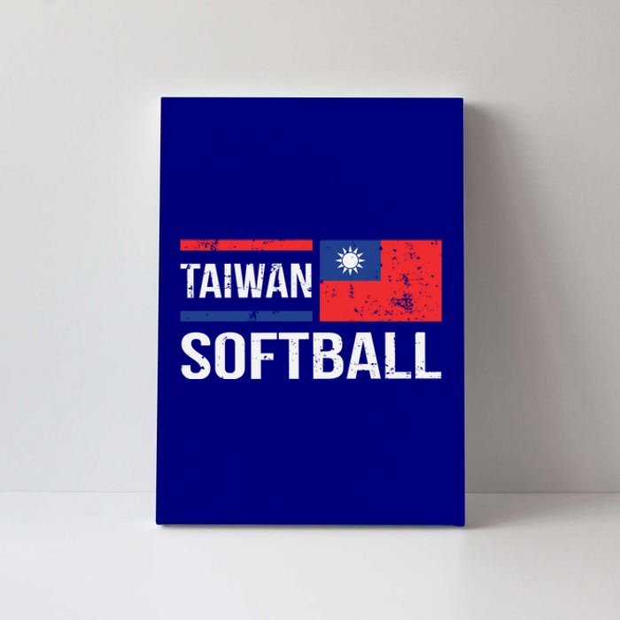 Taiwan Softball Flag S S League Fan Team Player Gift Canvas