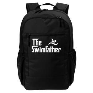 The Swim Father Funny Swimming Swimmer Gift Daily Commute Backpack