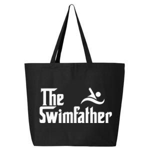 The Swim Father Funny Swimming Swimmer Gift 25L Jumbo Tote