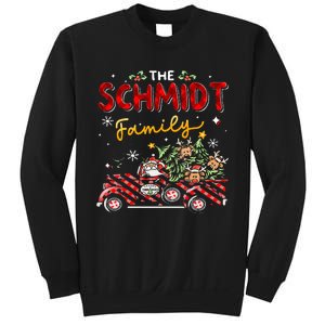 The Schmidt Family Christmas Matching Pajamas Group Gift Sweatshirt