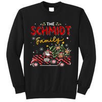 The Schmidt Family Christmas Matching Pajamas Group Gift Sweatshirt