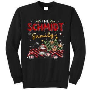 The Schmidt Family Christmas Matching Pajamas Group Gift Tall Sweatshirt