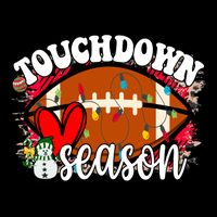 Touchdown Season Football Heart Christmas Impact Tech Backpack