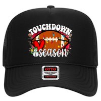 Touchdown Season Football Heart Christmas Trucker Hat