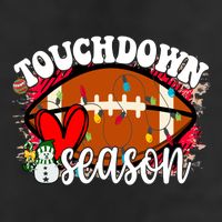 Touchdown Season Football Heart Christmas Trucker Hat