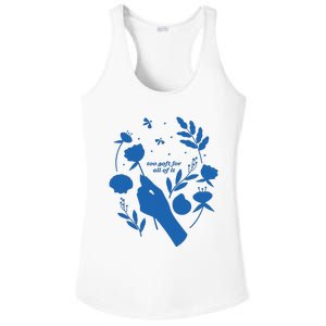 Too Soft For All Of It Ladies PosiCharge Competitor Racerback Tank