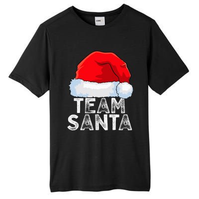 Team Santa Family Tradition Christmas Squad Matching Pajamas Tall Fusion ChromaSoft Performance T-Shirt