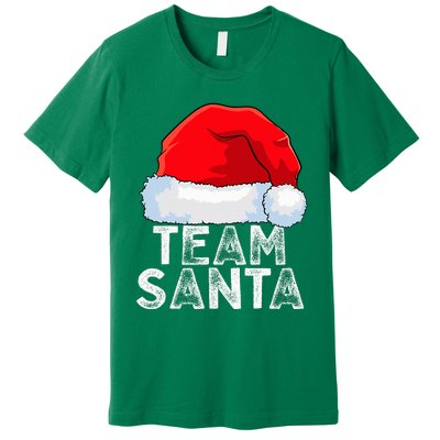 Team Santa Family Tradition Christmas Squad Matching Pajamas Premium T-Shirt