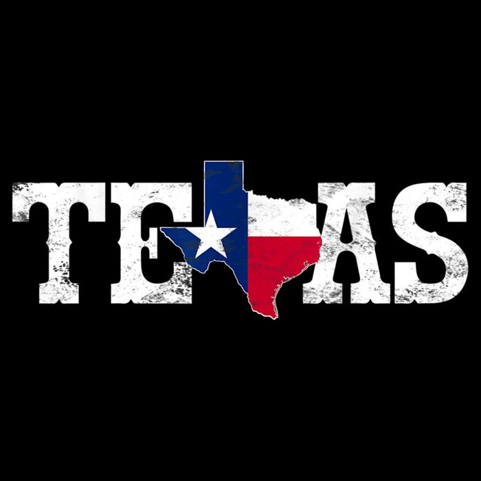 Texas Shaped Flag Grunge Distressed Texas Impact Tech Backpack