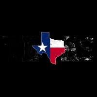 Texas Shaped Flag Grunge Distressed Texas Mug