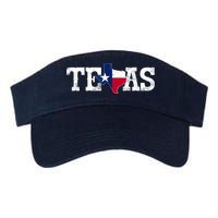 Texas Shaped Flag Grunge Distressed Texas Visor
