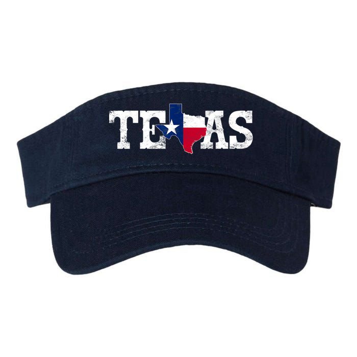 Texas Shaped Flag Grunge Distressed Texas Visor