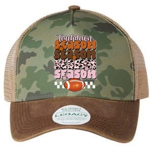 Touch Season Football Lover Cute Retro Legacy Tie Dye Trucker Hat