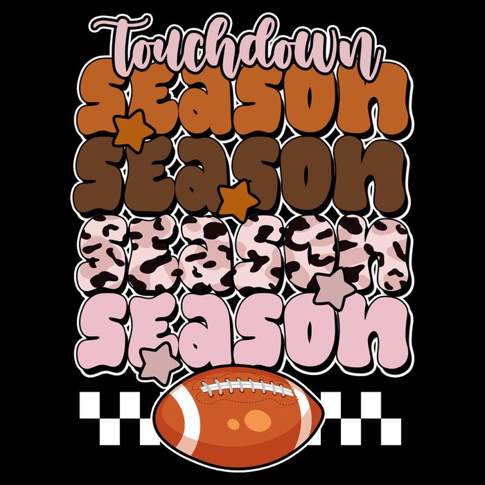 Touch Season Football Lover Cute Retro 16 in Basic Backpack