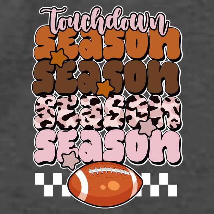 Touch Season Football Lover Cute Retro Vector Backpack