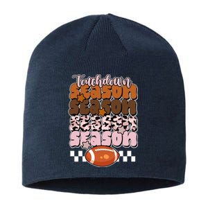 Touch Season Football Lover Cute Retro Sustainable Beanie