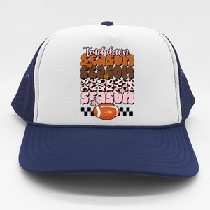 Touch Season Football Lover Cute Retro Trucker Hat