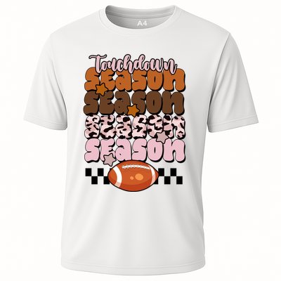 Touch Season Football Lover Cute Retro Performance Shirt