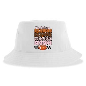 Touch Season Football Lover Cute Retro Sustainable Bucket Hat