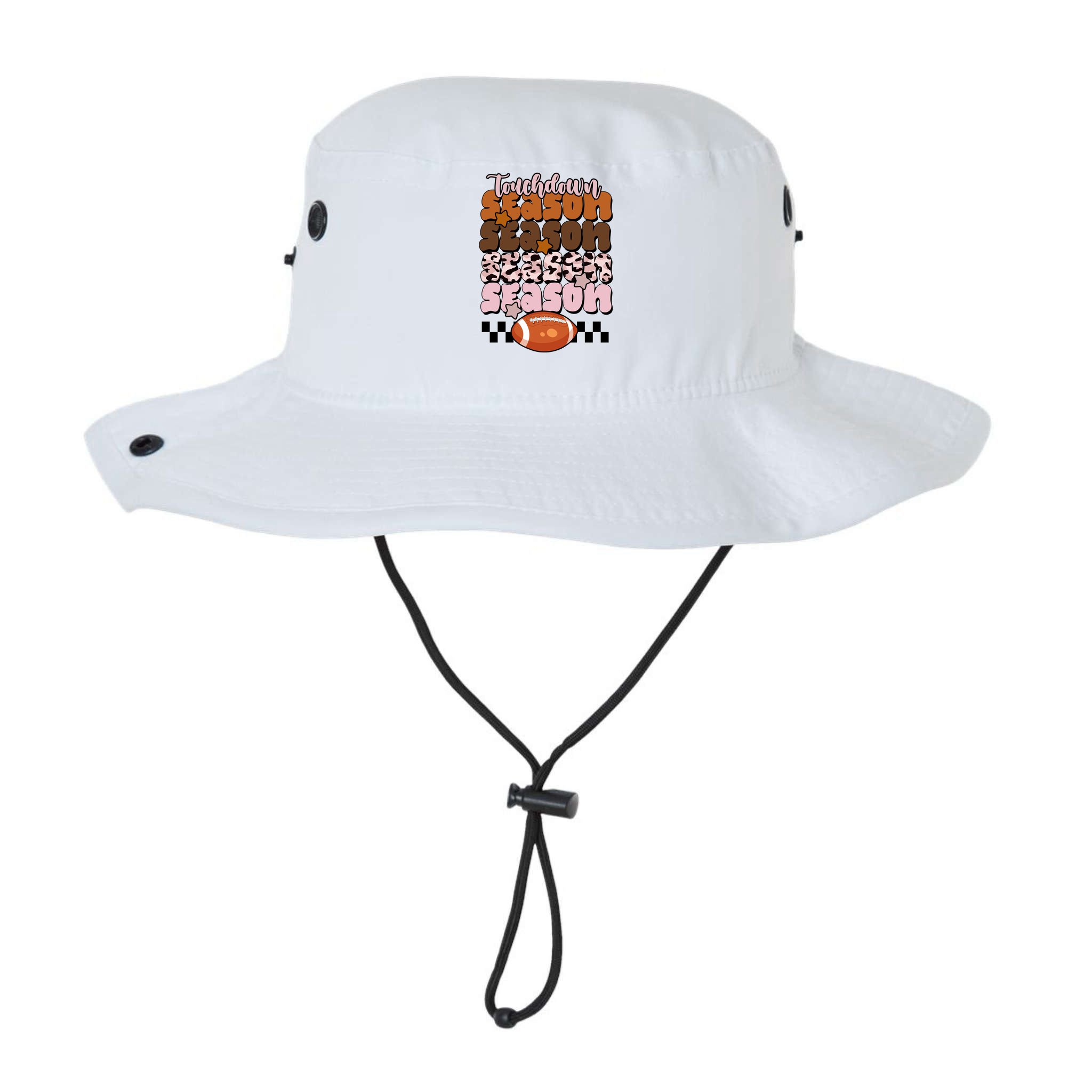 Touch Season Football Lover Cute Retro Bucket Hat