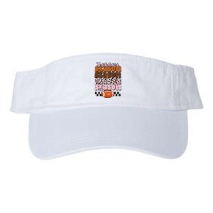 Touch Season Football Lover Cute Retro Valucap Bio-Washed Visor