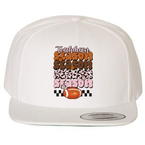 Touch Season Football Lover Cute Retro Wool Snapback Cap