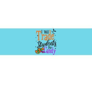 Trade Students For Candy Design Halloween Teacher Meaningful Gift Bumper Sticker