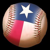 Texas State Flag Baseball Fan City Backpack