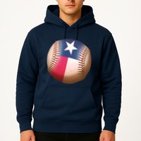 Texas State Flag Baseball Fan Hoodie