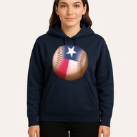 Texas State Flag Baseball Fan Hoodie