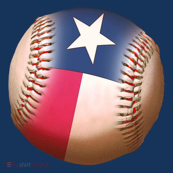 Texas State Flag Baseball Fan Tank Top