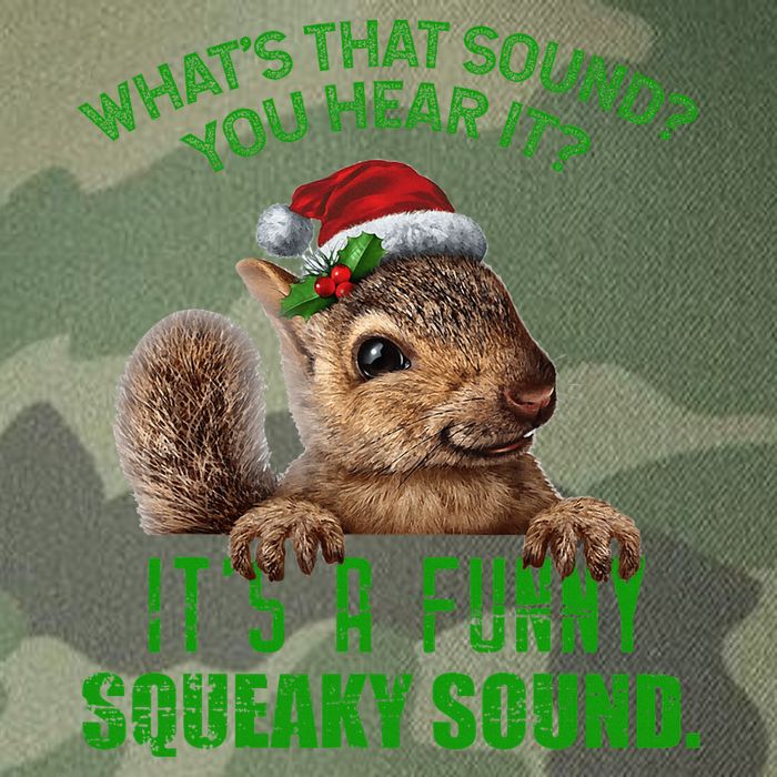 That Sound Funny Squeaky Sound Christmas Squirrel Legacy Tie Dye Trucker Hat
