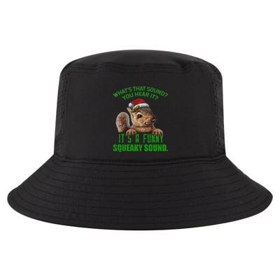 That Sound Funny Squeaky Sound Christmas Squirrel Cool Comfort Performance Bucket Hat