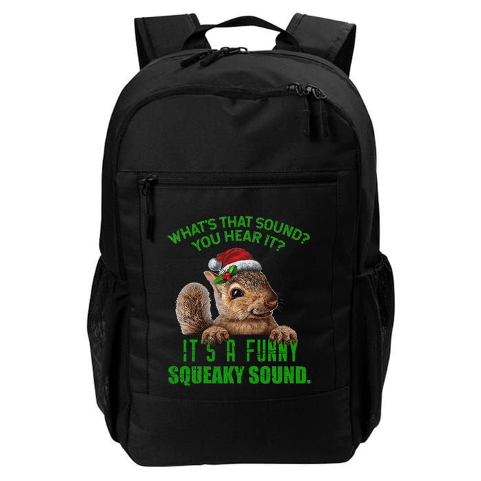 That Sound Funny Squeaky Sound Christmas Squirrel Backpack