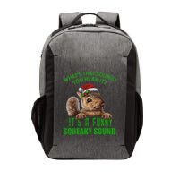 That Sound Funny Squeaky Sound Christmas Squirrel Vector Backpack