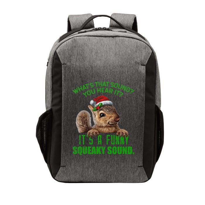 That Sound Funny Squeaky Sound Christmas Squirrel Vector Backpack