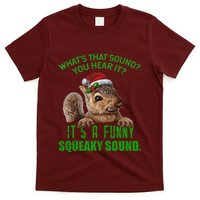 That Sound Funny Squeaky Sound Christmas Squirrel T-Shirt
