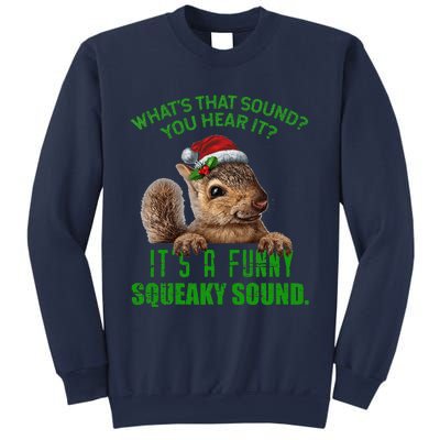 That Sound Funny Squeaky Sound Christmas Squirrel Sweatshirt