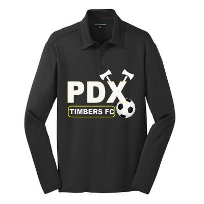 Timbers Soccer FC Silk Touch Performance Long Sleeve Polo