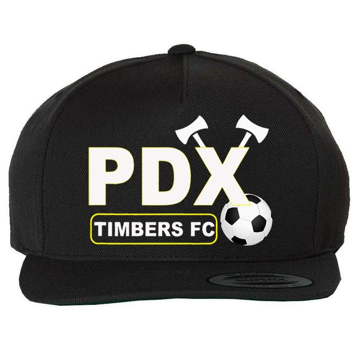 Timbers Soccer FC Wool Snapback Cap