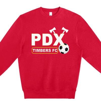 Timbers Soccer FC Premium Crewneck Sweatshirt