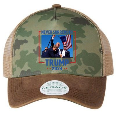 Trump Speech Fist In The Air Pennsylvania Trump 24 Never Surrender Trump Rushed Legacy Tie Dye Trucker Hat