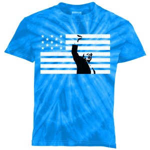 Trump Supporter Fight Merica Take It Back Election 2024 Gift Kids Tie-Dye T-Shirt