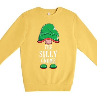 The Silly Gnome Christmas Family Matching Group Costume Gift Premium Crewneck Sweatshirt