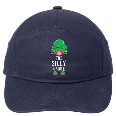 The Silly Gnome Christmas Family Matching Group Costume Gift 7-Panel Snapback Hat