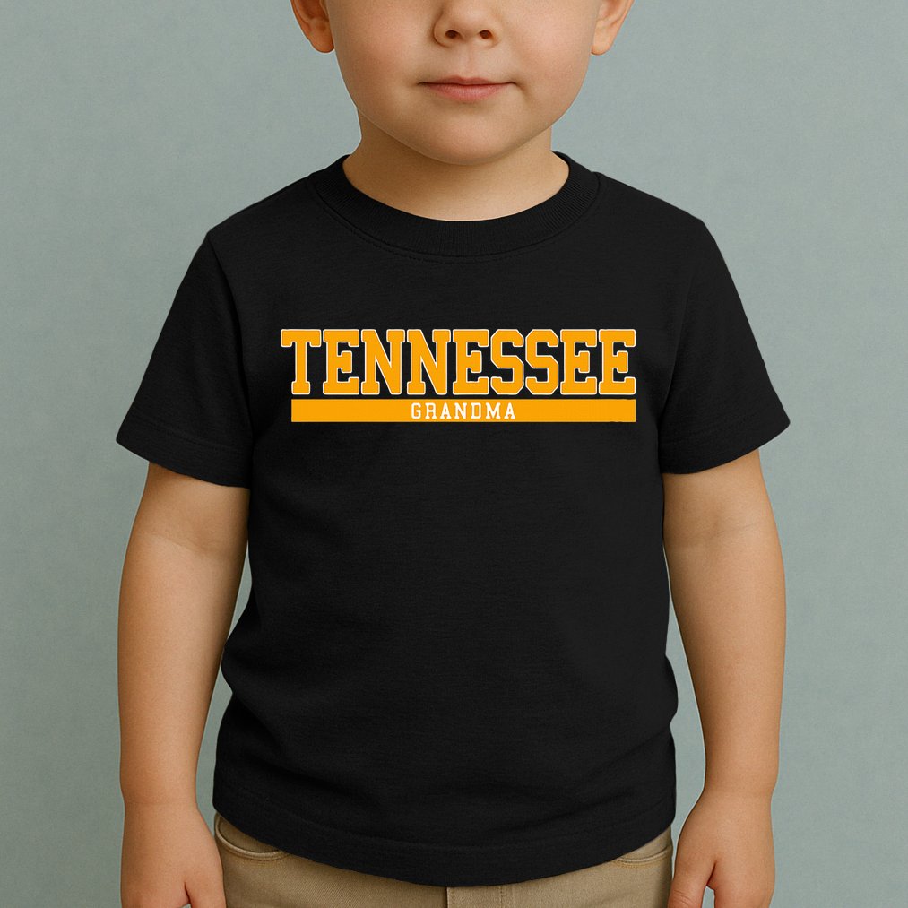 Tennessee State Grandma Sports Toddler T-Shirt