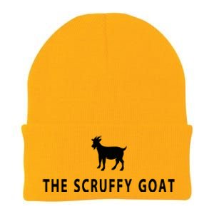 The Scruffy Goat Funny Farm Animal Farmer Knit Cap Winter Beanie