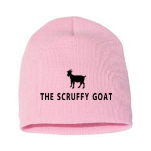 The Scruffy Goat Funny Farm Animal Farmer Short Acrylic Beanie