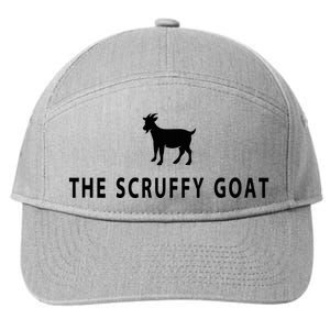 The Scruffy Goat Funny Farm Animal Farmer 7-Panel Snapback Hat