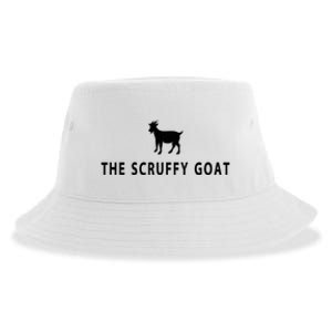 The Scruffy Goat Funny Farm Animal Farmer Sustainable Bucket Hat